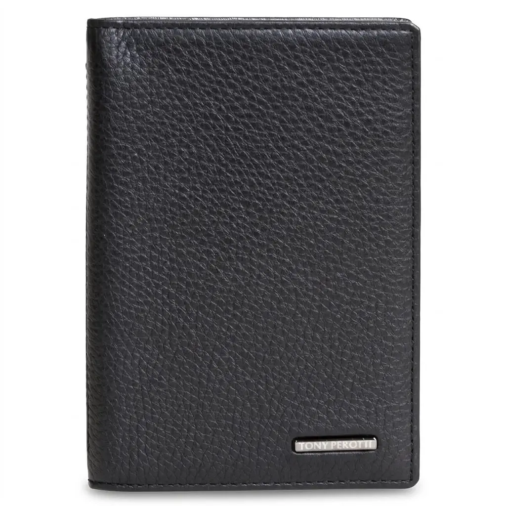 Обкладинка на паспорт Tony Perotti New Contatto 3550 nero (90578) Чорна