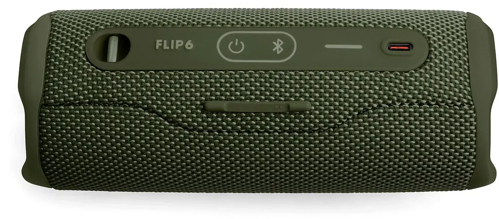 Портативна акустика JBL Flip 6 Green бездротова (JBLFLIP6GREN) - фото 4