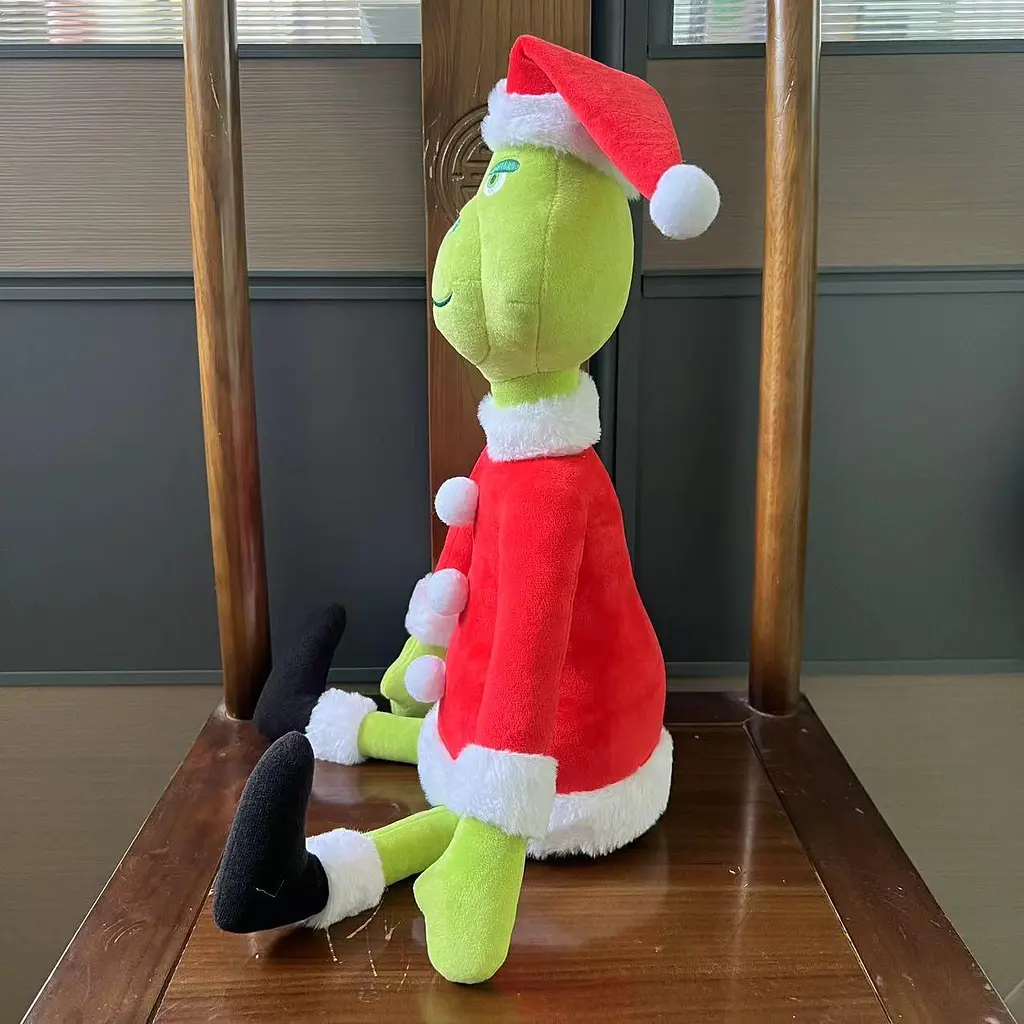 М'яка іграшка Грінч Санта Grinch 30 см - фото 7