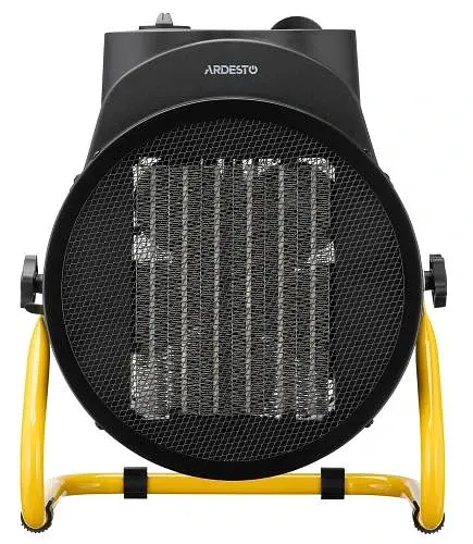Теплова гармата Ardesto IFH-05B, Black/Yellow, 5000 Вт, площа обігріву 50 м2 - фото 2