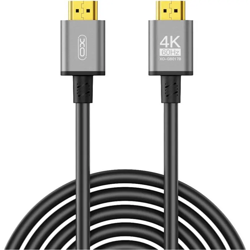 Кабель XO HDMI-HDMI V 2.0 5 м (GB017B-HDMI.tranish) - фото 2