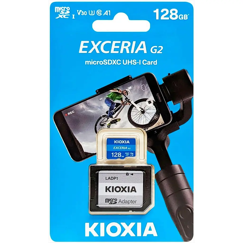 Карта пам’яті MICRO SDXC 128GB UHS-I LMEX2L128GG2 KIOXIA - фото 2