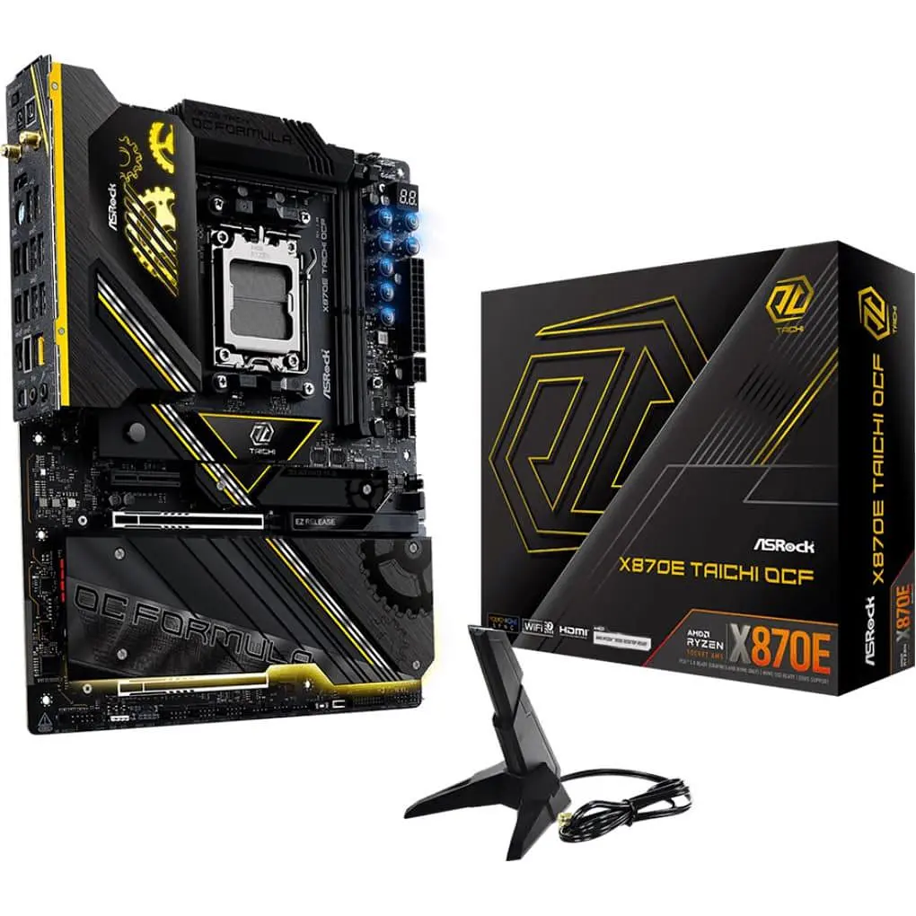 Материнская плата AsRock X870E TAICHI OCF (X870E TAICHI OCF) (Socket AM5, AMD X870E, ATX) - фото 5