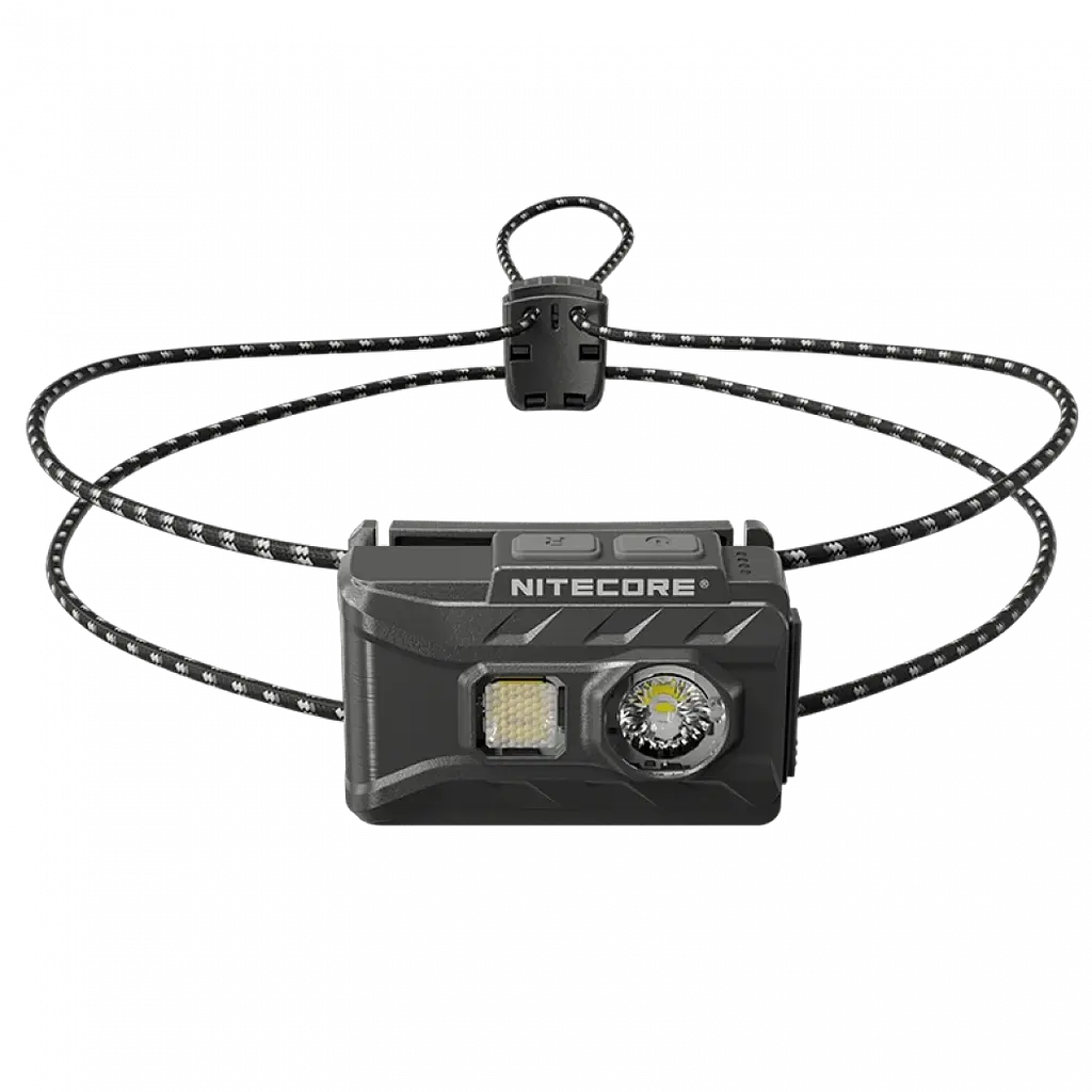 Налобний ліхтар Nitecore NU20 Classic 360лм Type-C (червоне та біле світло) Чорний - фото 2