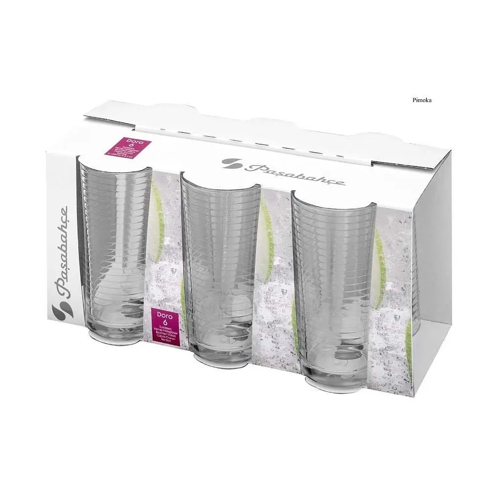 Набір високих склянок Pasabahce Doro 260 мл, 6 шт. (52732-6) - фото 3