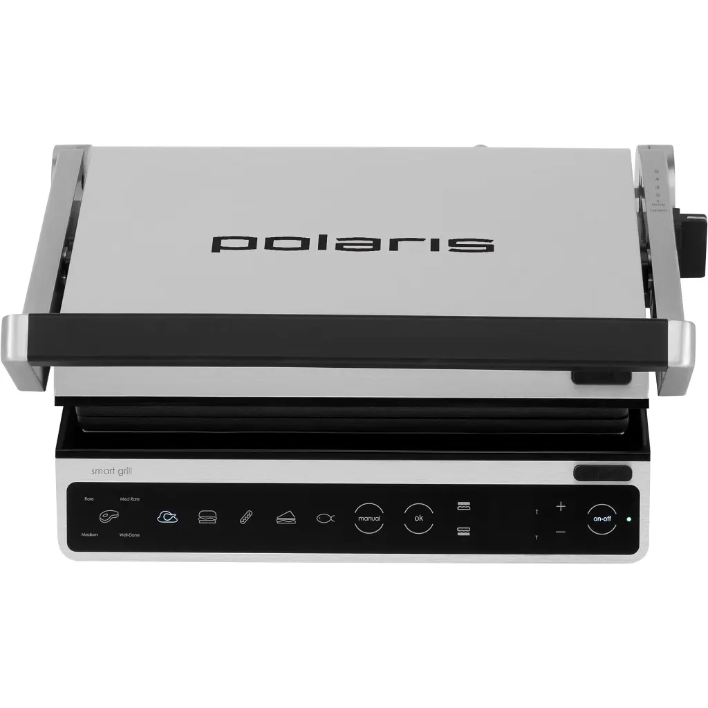 Електрогриль Polaris PGP 7002 Optimal Temp Silver - фото 2