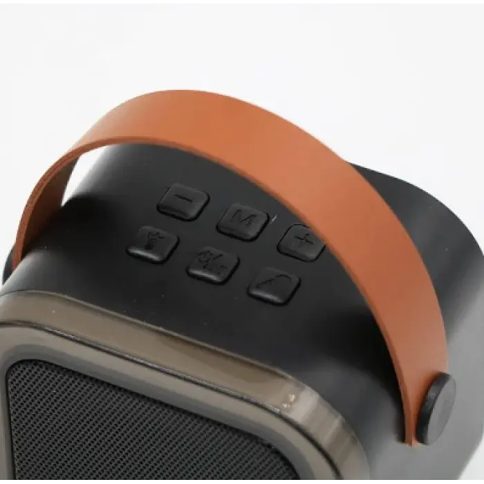 Портативна колонка з караоке мікрофоном та RGB підсвічуванням Winso K12 10W Bluetooth USB microSD AUX Type-C - фото 4