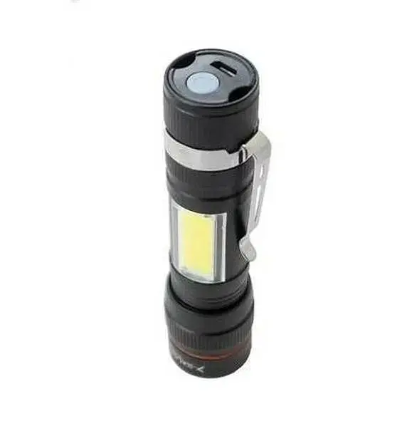 Ручний ліхтар BL-520-T6+COB zoom + microUSB (3 режими) - фото 5