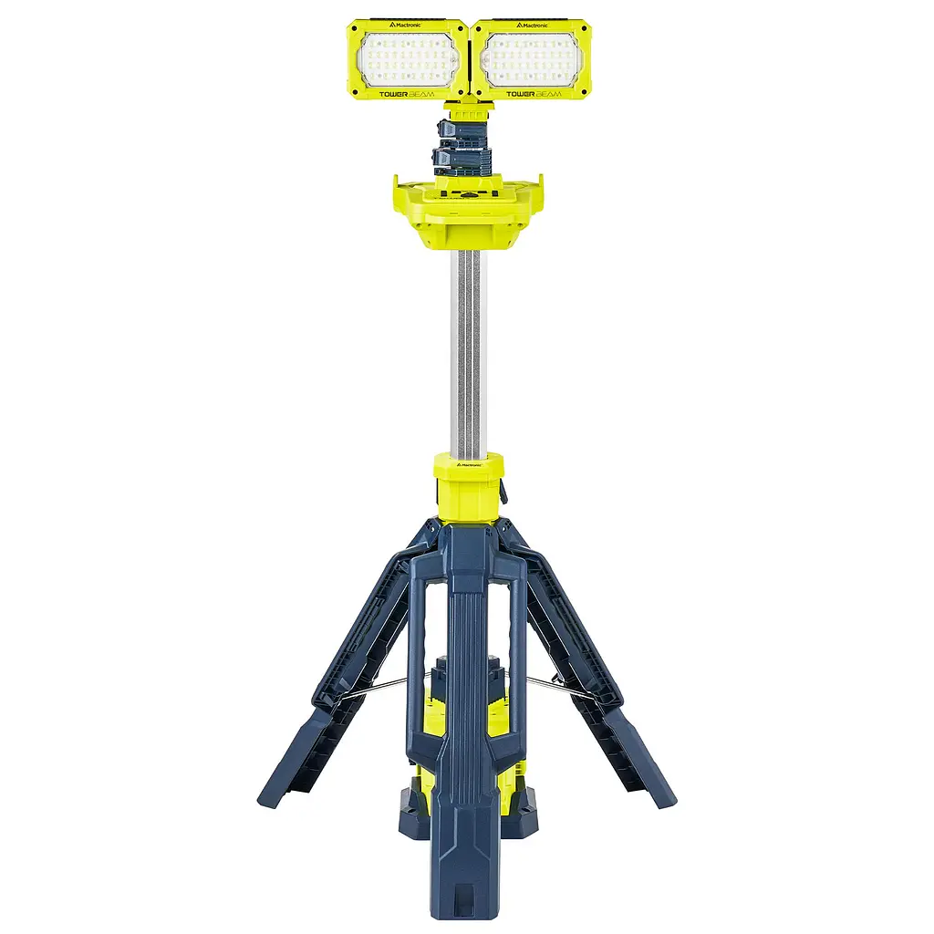 Прожектор професійний Mactronic Tower Beam PFL0300 12000 лм Powerbank IP66 Жовтий - фото 3