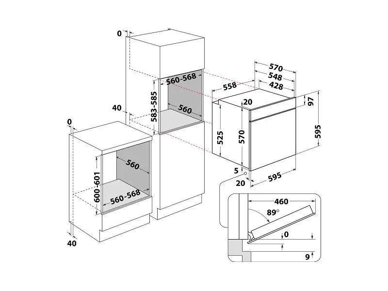 Духовка електрична Whirlpool OMK58HU1X - фото 6