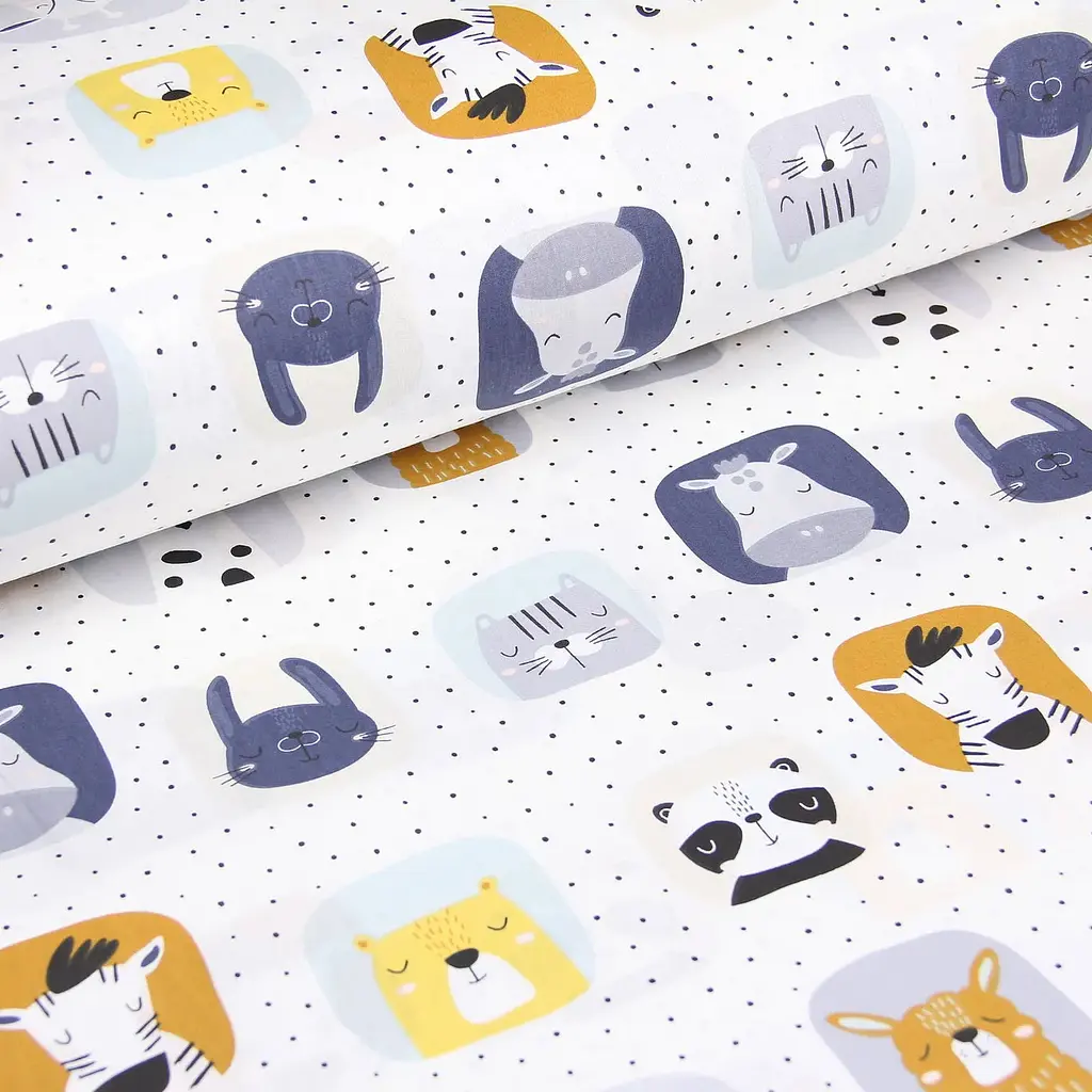Багаторазові пелюшки дитячі COLOR ANIMALS CS2 2шт COSAS (4822052227381) - фото 6