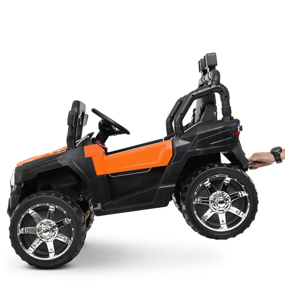 Дитячий електромобіль-джип Bambi M 4198EBLR-7 з музикою та світлом - фото 4