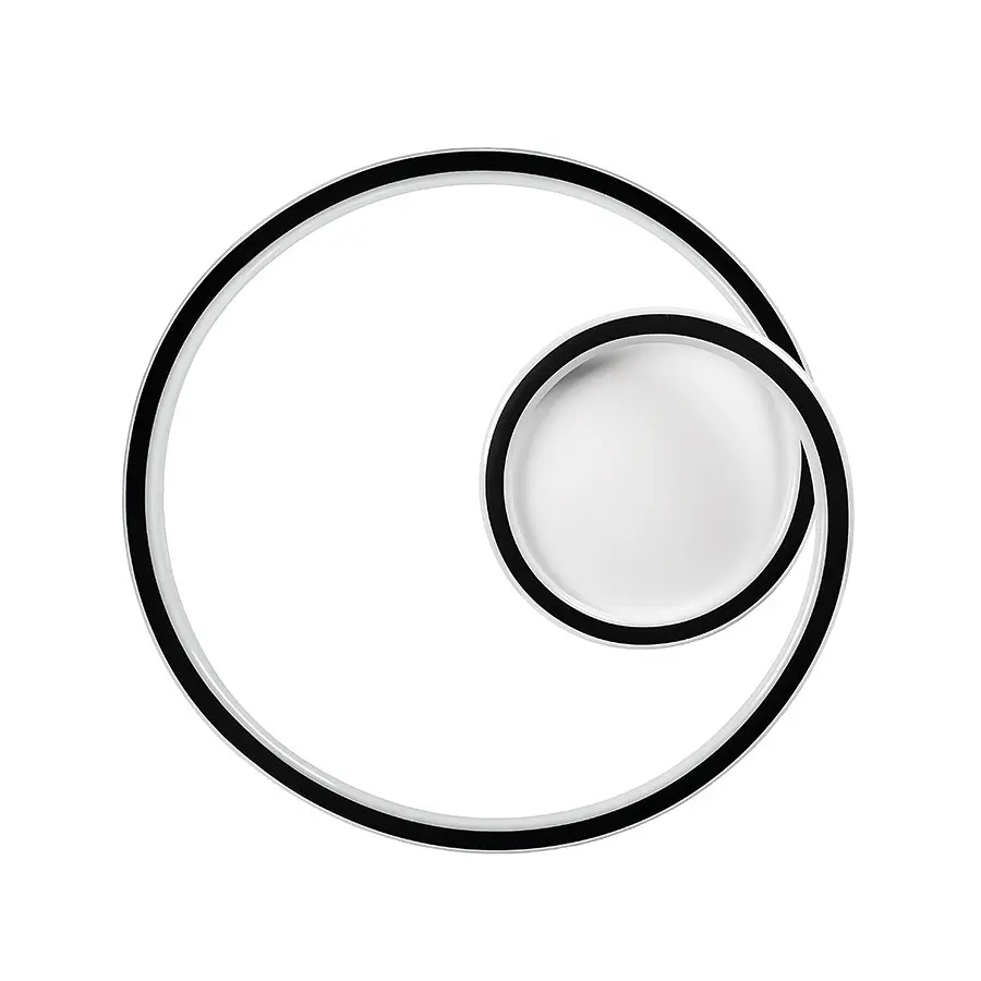 Люстра стельова LED Levistella 7871020, 56W, біло-чорна, сучасний стиль - фото 3