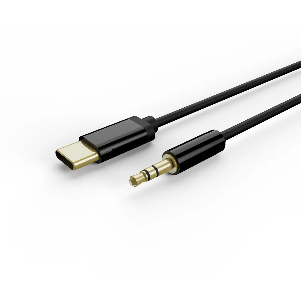 Перехідник USB-C to stereo audio 3.5mm (CDLA) 1.5m Cablexpert (CCA-CM3.5M-1.5M) - фото 2