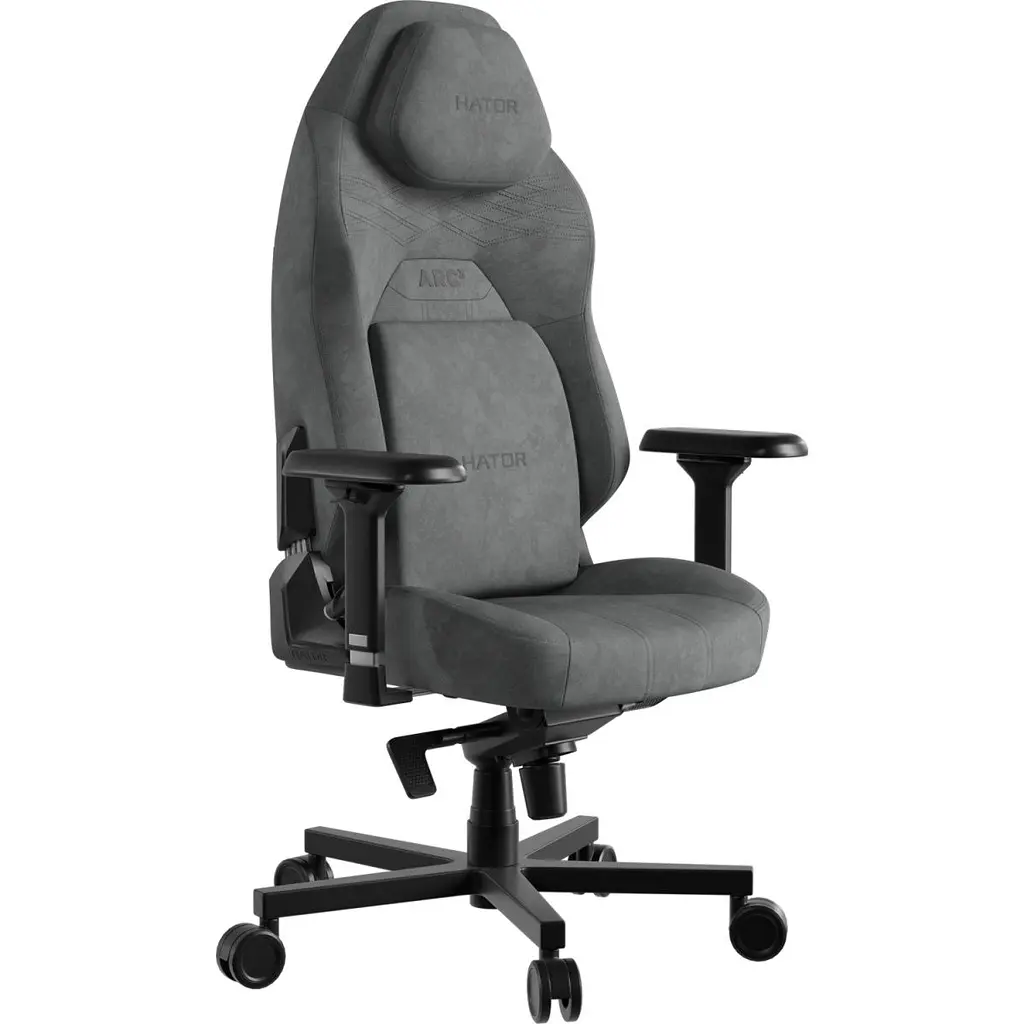 Геймерське крісло Hator Arc 3 L Velour Grey (HTC3446L) [170586] - фото 3