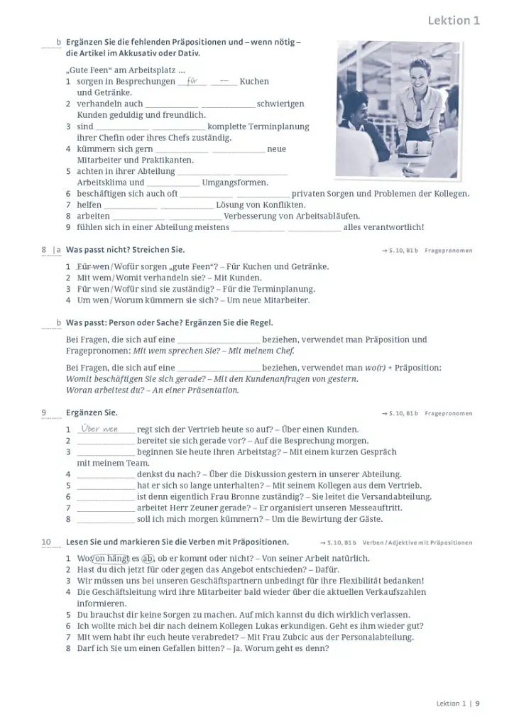 Im Beruf NEU B1+ /B2 Arbeitsbuch - Сабіна Шлютер - фото 5