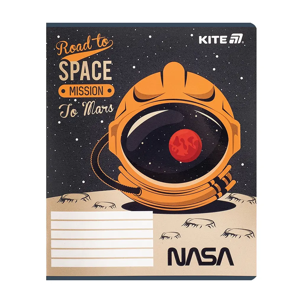 Зошит Kite NASA, 12 аркушів, клітинка (NS25-232), в асортименті - фото 9