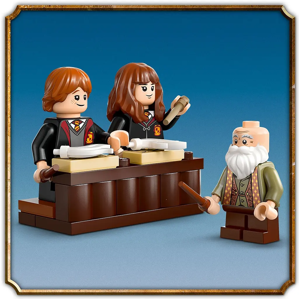 Уценка. Конструктор LEGO Harry Potter Замок Хогвартс: урок волшебства 204 детали (76442) - фото 9