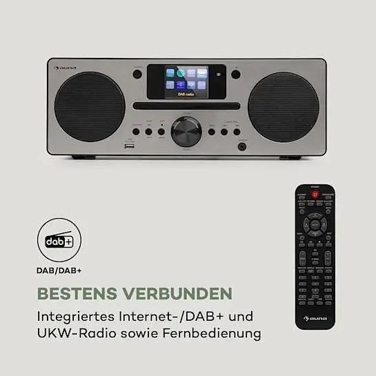 Стереосистема интернет-радио Auna Harvard (10034089) - фото 2