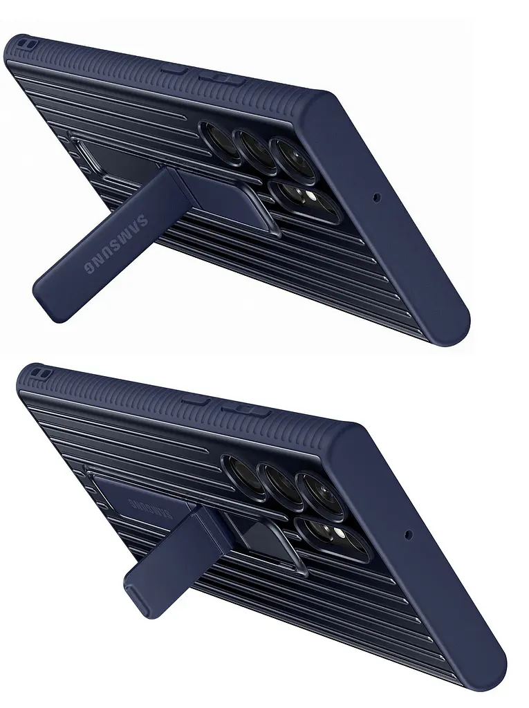 Чохол оригінальний Protective Standing Cover EF-RS908CNEGRU для Samsung Galaxy S22 Ultra (6.8") Navy - фото 8