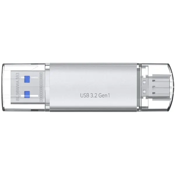 USB Flash Acer UT300 128GB Dual Drive USB-C & USB-A USB 3.2 Gen1, Retail - фото 4