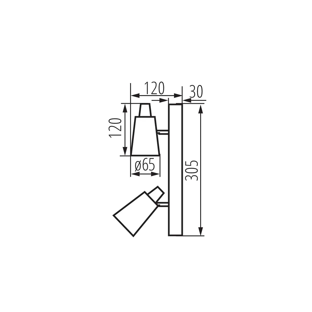 Спот Kanlux SEMPRA EL-2I W-SR (33092) - фото 4