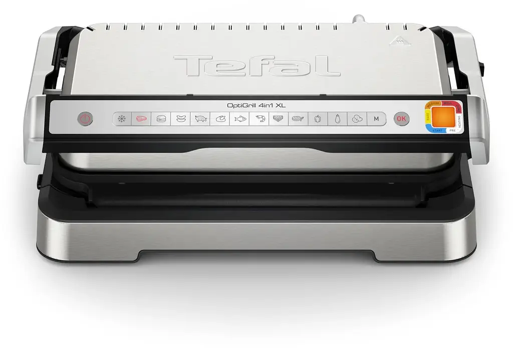 Гриль Tefal притискний OptiGrill 4in1 XL 2200Вт з'ємні пластини форма для випічки метал (GC784D30) - фото 2