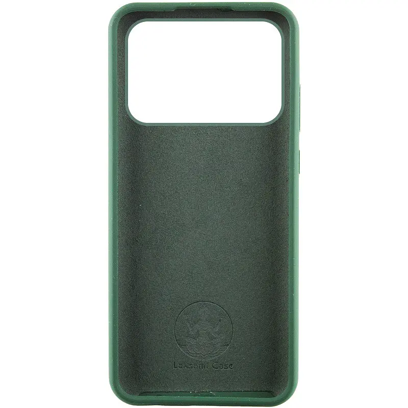 Чехол Lakshmi Silicone Cover (AAA) для Xiaomi Poco X6 Pro Зеленый / Cyprus Green - фото 2
