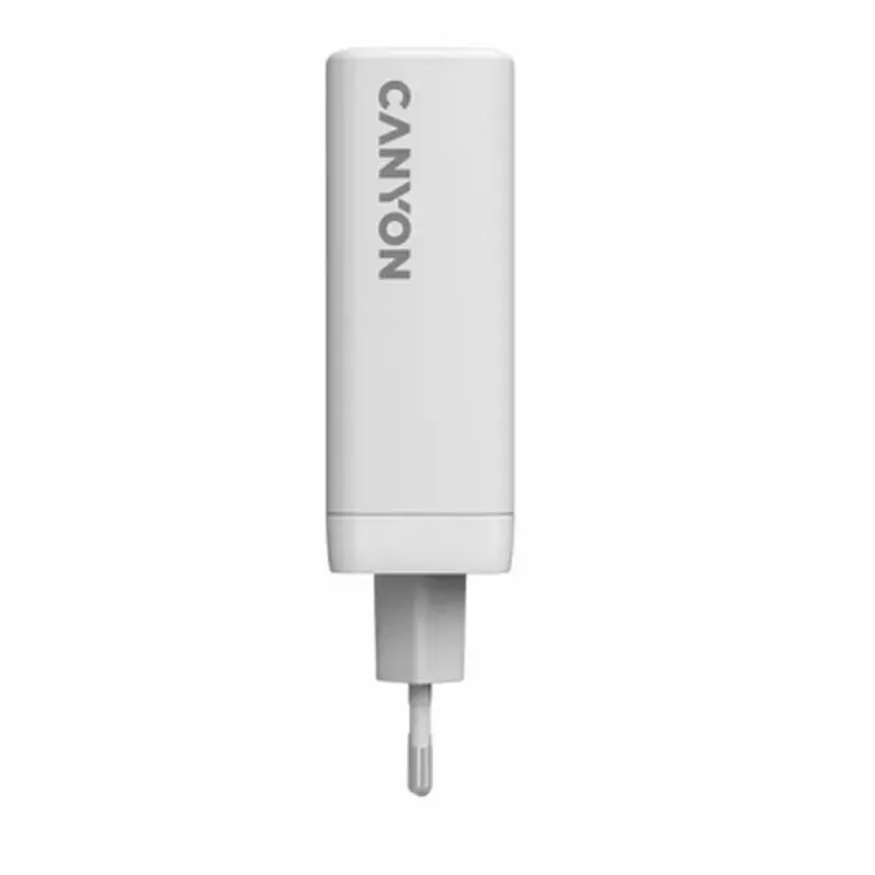 Зарядний пристрій Canyon CU140ACC GaN 150W 3xPD 1xQC EU White (CNS-CUW140ACC) - фото 3