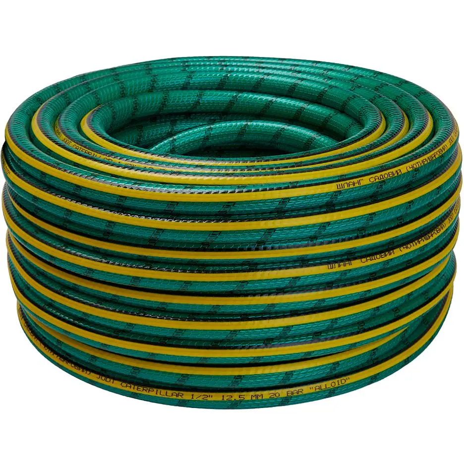 Шланг армированный 4-х слойный Alloid Building Tools Jade Caterpillar 1/2" 30 м (WH-67663) - фото 3