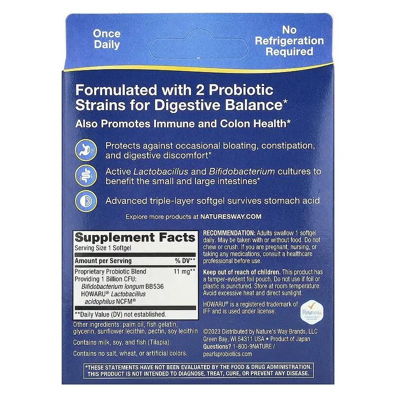 Комплекс Пробіотиків Acidophilus 1 млрд КУО - 30 софтгель - фото 2