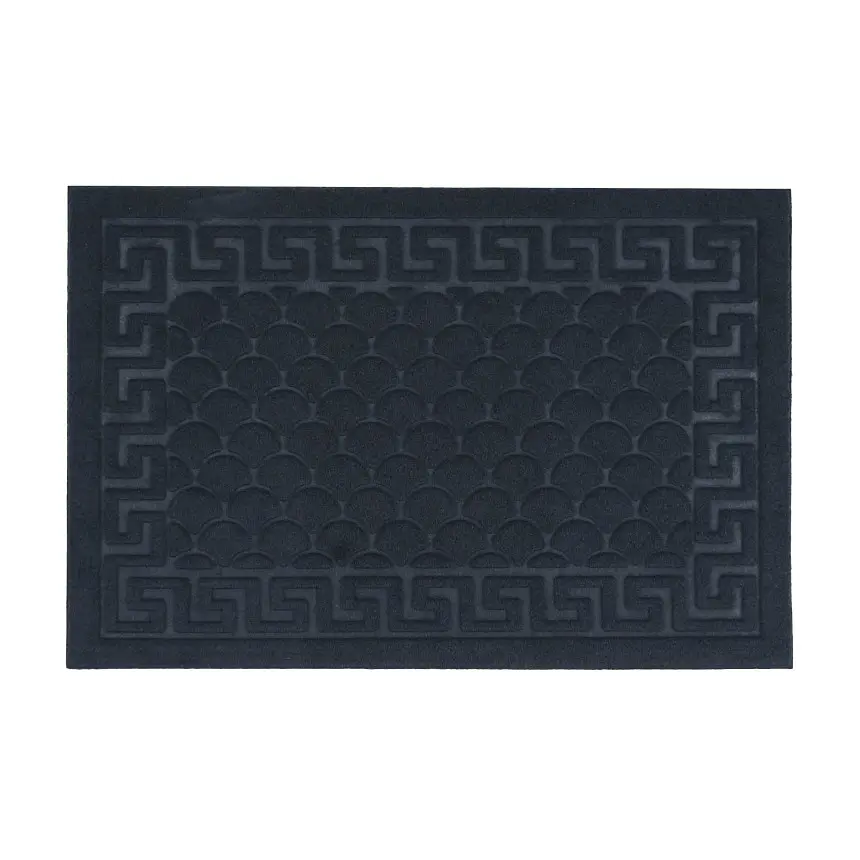 Килимок придверний Eco Fabric Луска без кромки синій 40 х 60 см (4060-004) - фото 3