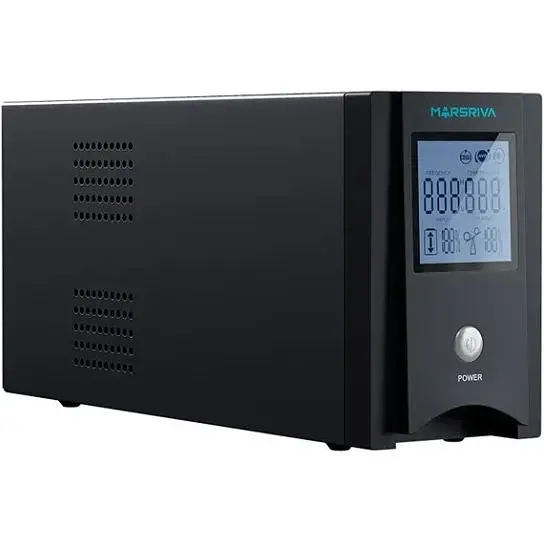 ДБЖ Marsriva MR-UF600P-H, 600ВА/360Вт, чиста синусоїда змінного струму, без АКБ, 12B - фото 2