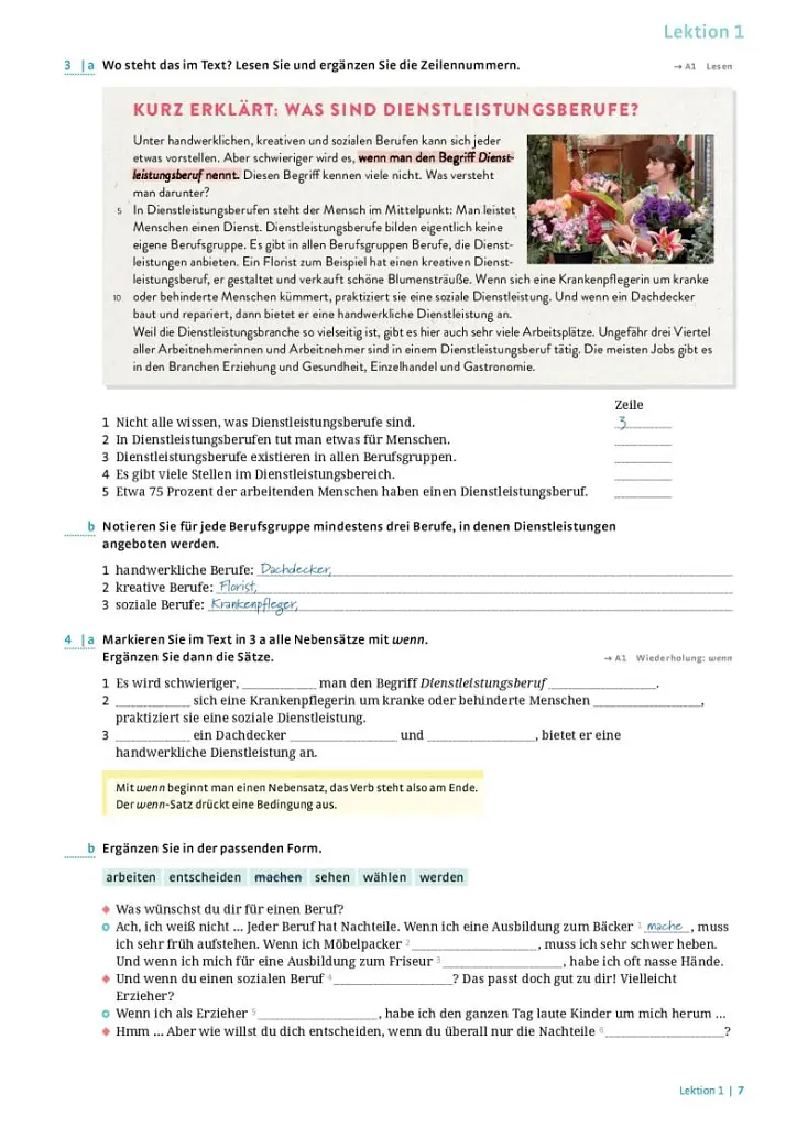 Im Beruf NEU A2+/ B1 Arbeitsbuch - Дагмар Ґірсберг - фото 3