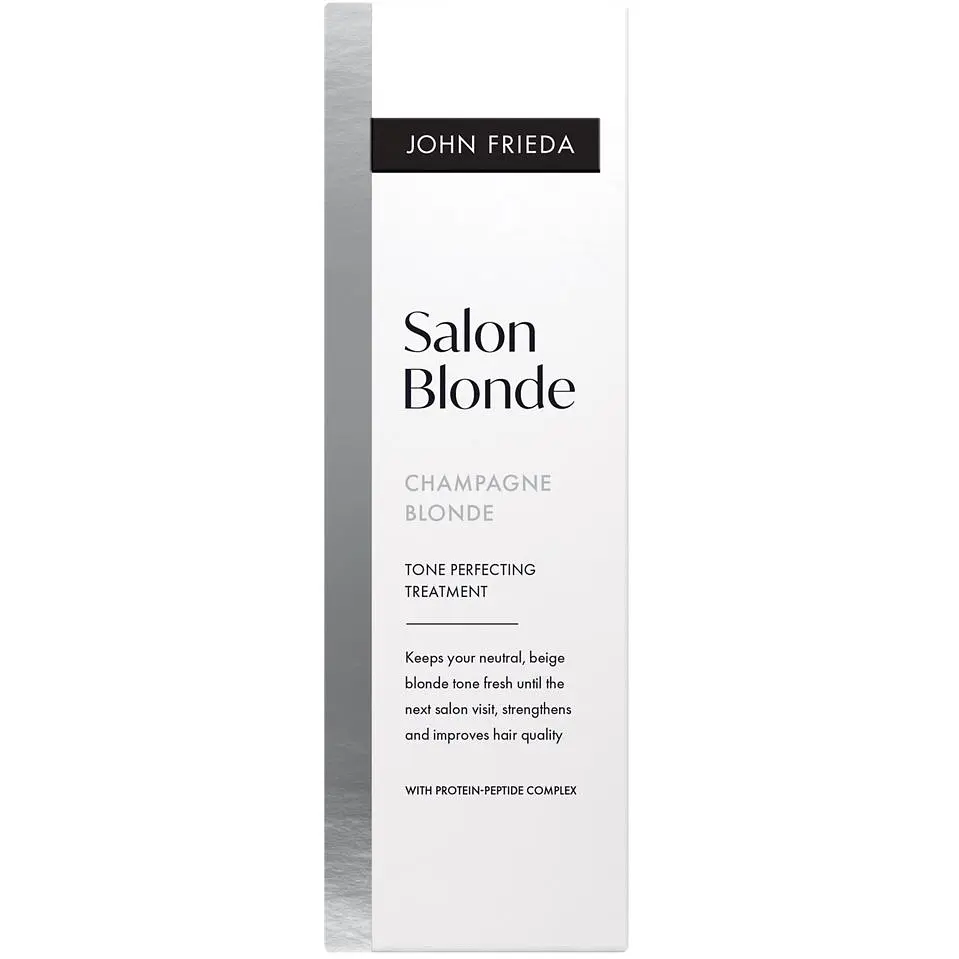 Засіб для покращення тону John Frieda Blonde toners Champagne Blonde природній кремовий блонд 120 мл. - фото 3