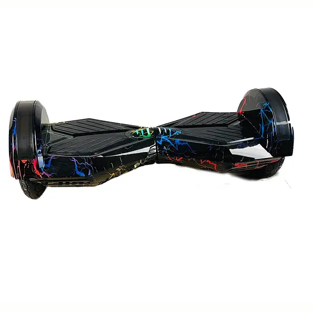Гіроборд Smart Balance Wheel U8 Lambo Pro + Autobalance 8" Кольорові Блискавки - фото 2