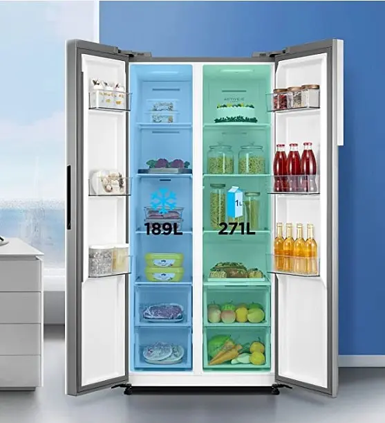 Холодильник MIDEA MDRS619FIE46 нерж. - фото 6