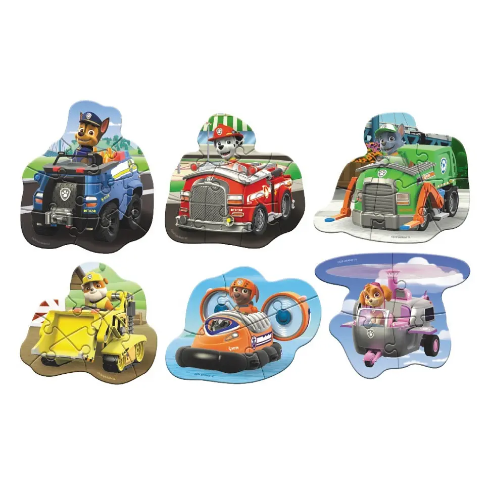 Дитячий пазл "Paw Patrol Готові до дії" DoDo Toys 200535, 6 картинок - фото 3