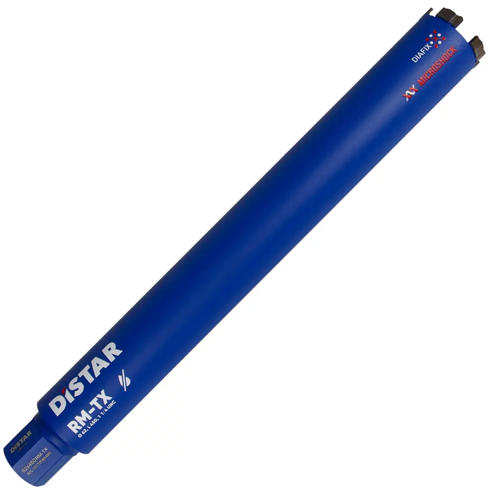 Алмазна коронка по бетону Distar DDS-W 62X450Х1 1/4 RM-TX