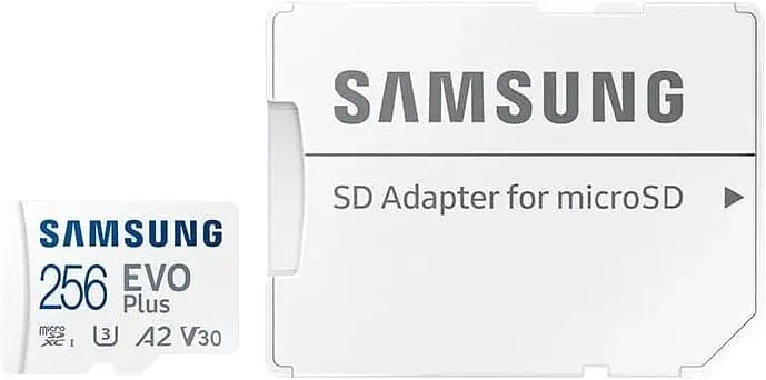 Samsung Мапа пам'яті Samsung microSD 256GB C10 UHS-I R130MB/s Evo Plus + SD - фото 5