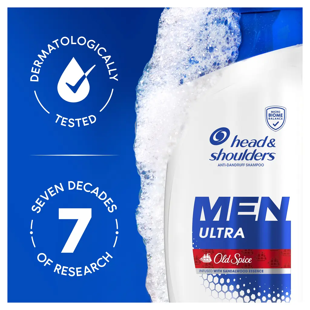 Шампунь Head & Shoulders Men Ultra Проти лупи З ароматом Old Spice 800 мл (8700216658317) - фото 8