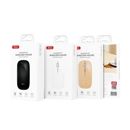 Компьютерная мышка XO M7 Fashion Smooth Wireless Mouse Розовая - фото 4