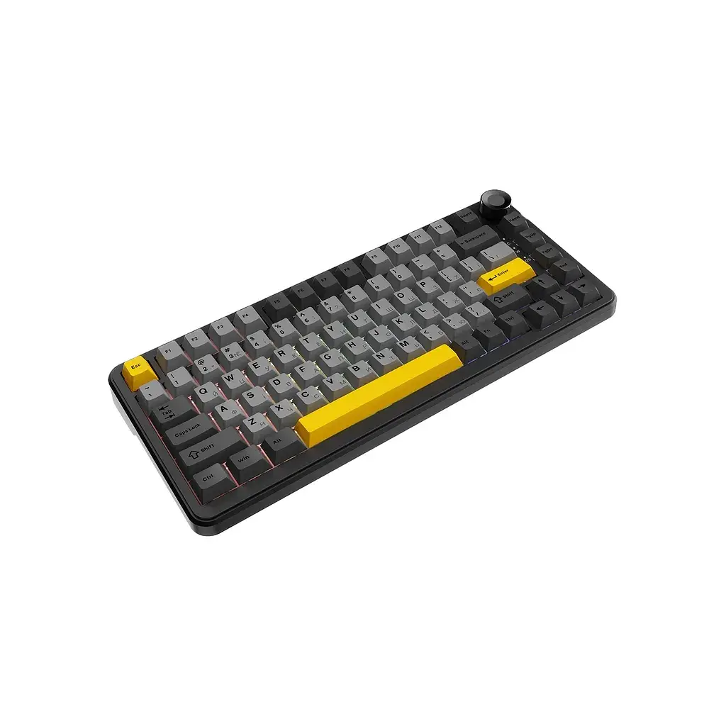 Клавіатура Ajazz AK820 MAX Magnetic Switch RGB USB Black (AK820MAX-WM-BGY) - фото 2