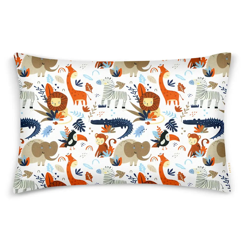 Дитяча постільна білизна в ліжечко JUNGLE ANIMALS CS9 COSAS (4822052382547) - фото 3
