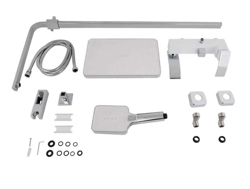 Душова система універсальна Qtap Swan Cascada Chrome/White з виливом QTSWA111CRW45570 - фото 8