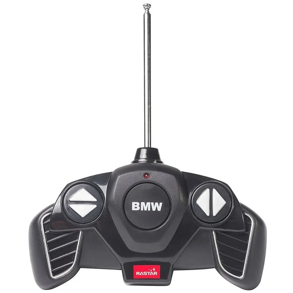 Машинка на управлении BMW X5 1:18 RASTAR черный 23100 - фото 4