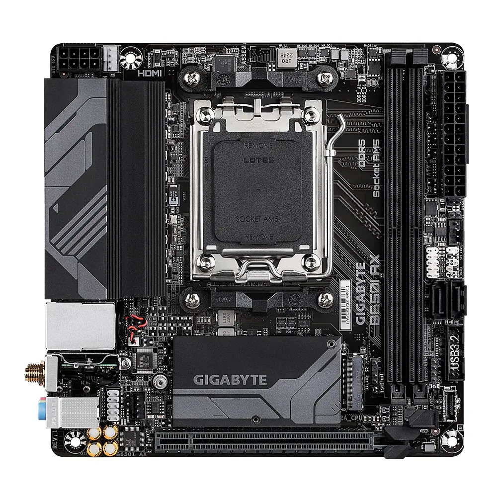 Материнская плата Gigabyte B650I AX Socket AM5 - фото 2