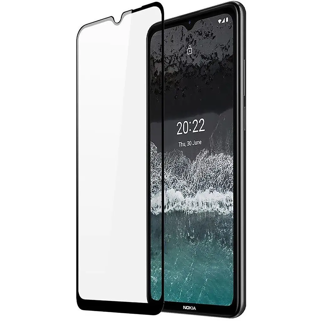 Захисне скло BeCover для Nokia C21 Black (709741) - фото 4