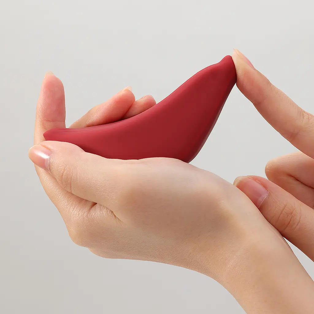 Вибратор для клитора Iroha Tenga + Tori красный - фото 2