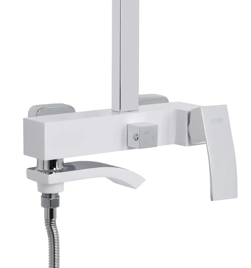 Душова система універсальна Qtap Swan Cascada Chrome/White з виливом QTSWA111CRW45570 - фото 3